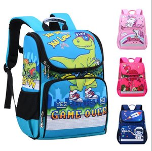 Sac à dos léger de sac d'école d'enfants de conception animale pour le jardin d'enfants