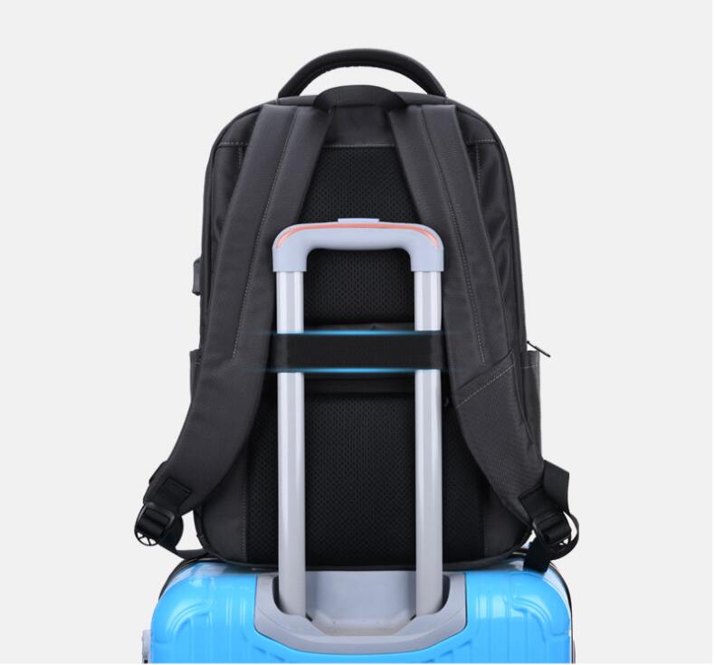 Sac d'ordinateur portable avec bracelet &agrave; bagages