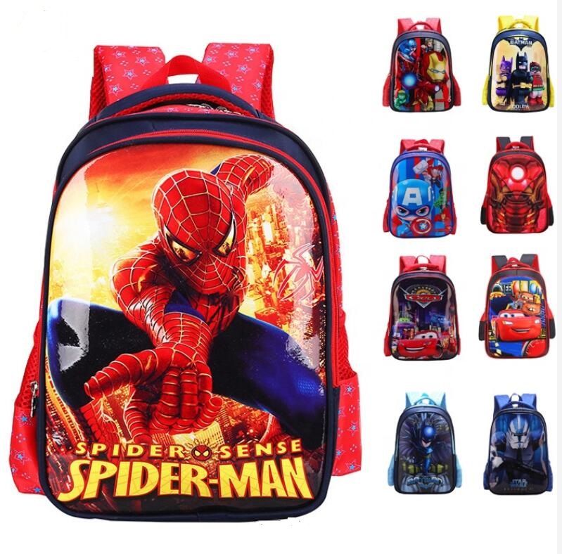 Sac à dos de cartable de dessin animé 3D pour Kidergarden