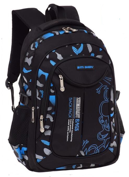 Commerce de gros Teens School Sac à dos étudiant Cartable pour l'école secondaire