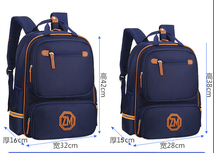 Taille des enfants Sac Scolaire Bag d'&eacute;tudiant Sac pour l'&eacute;cole