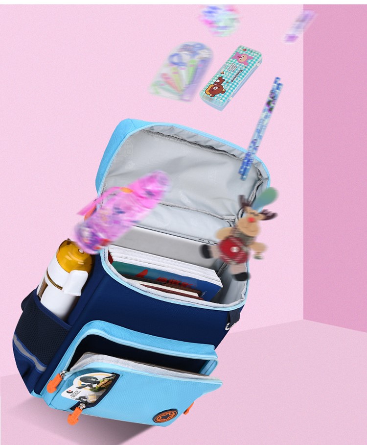 Ouverture de sac de sac &agrave; dos &agrave; l'&eacute;cole de style neuf pour enfants