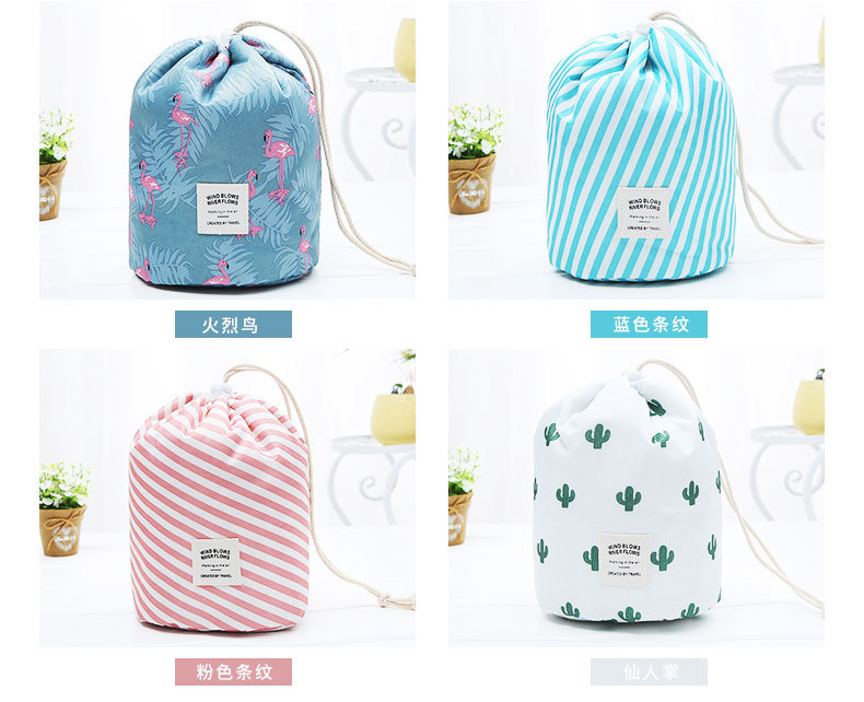 Couleurs Spectacle de Sac de rangement de toilette de Travel Cordstring-2