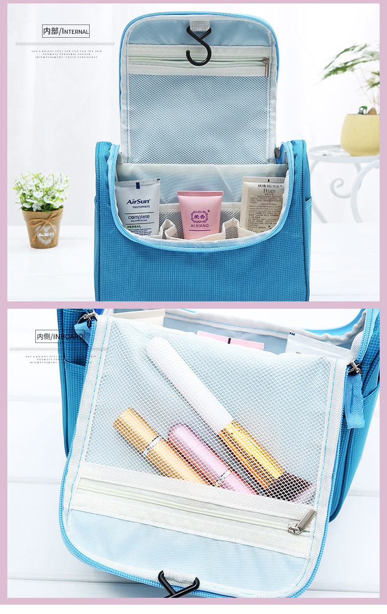 Salon int&eacute;rieur du sac de maquillage de voyage