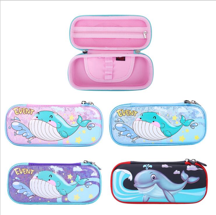 Belle trousse à crayons EVA 3D Cartoon pour enfants