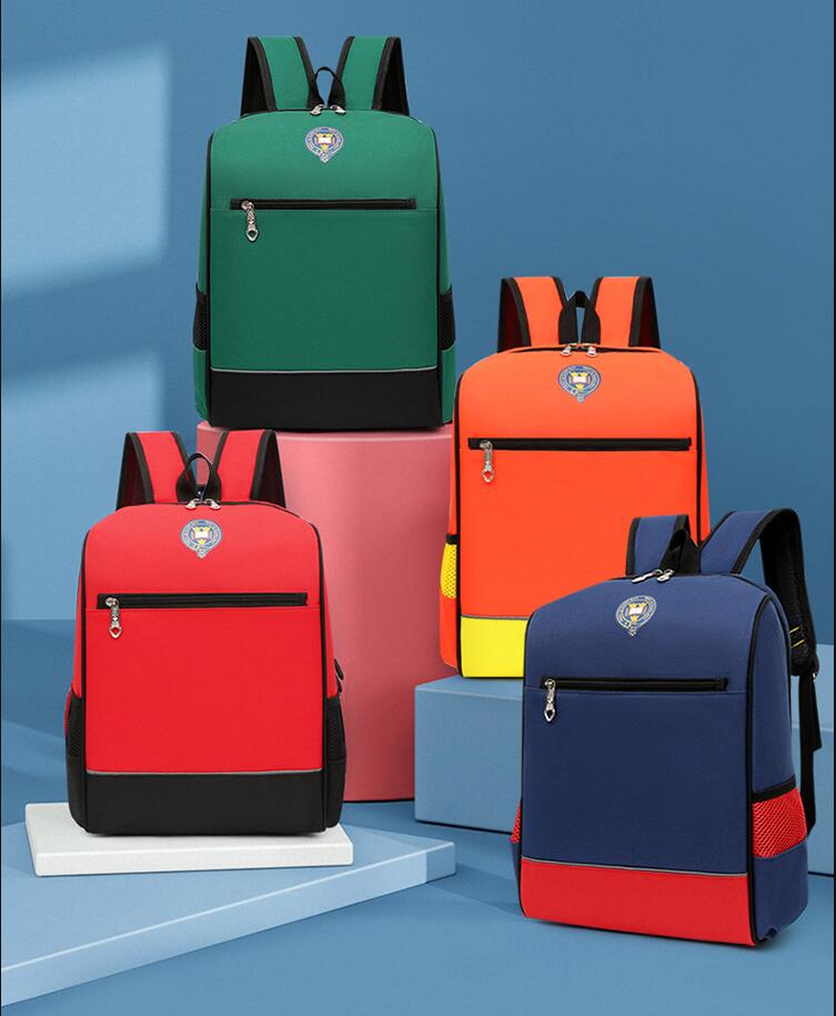 Couleurs du logo personnalis&eacute; Sac d'&eacute;cole pour enfants