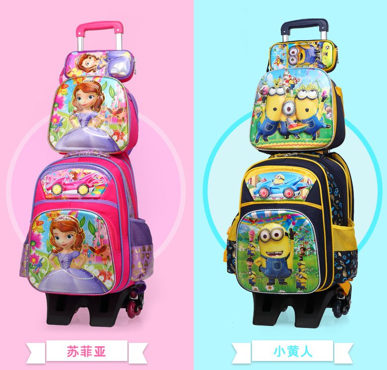 Set de sac &agrave; troll&eacute; 3D Schol