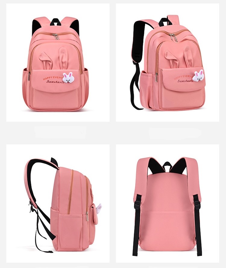 Vue de 360 ​​degr&eacute;s des filles de mode sacs &agrave; dos d&eacute;contract&eacute; sac &agrave; dos pour le coll&egrave;ge