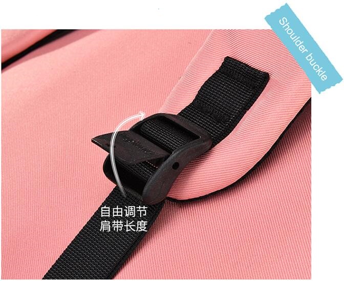 Boucle de mode de mode sac &agrave; dos d&eacute;contract&eacute; sac d'&eacute;cole pour le coll&egrave;ge