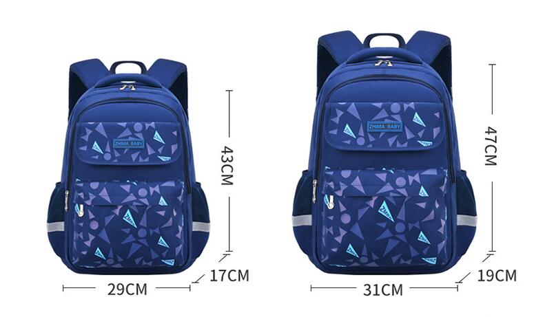 Taille des nouveaux enfants Sstyle Bag d'enfants Sac &agrave; dos de l'&eacute;cole pour &eacute;tudiant