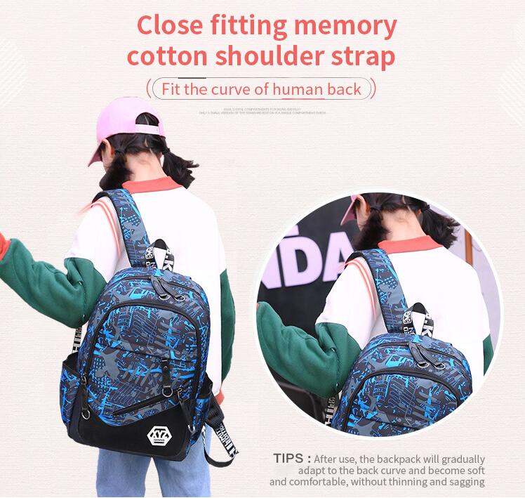 Jeu de sacs &agrave; dos de mode 3PCS