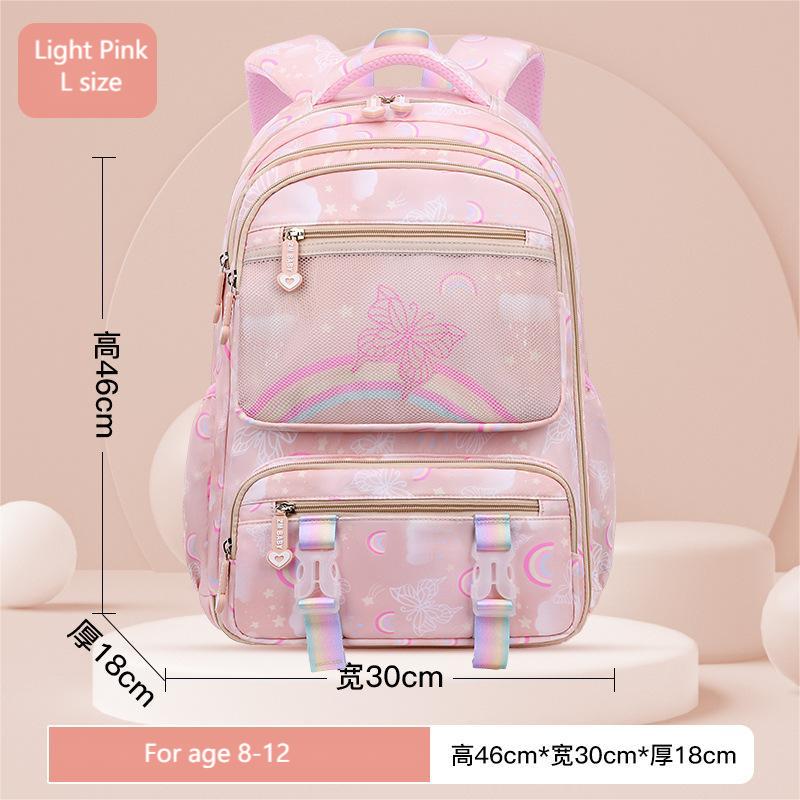 Sac à sacs d'école pour enfants pour filles sac à carbage d'étudiants pour filles sac à carbage