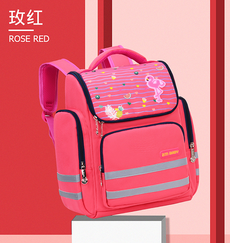 Rose Color Girls School Sac