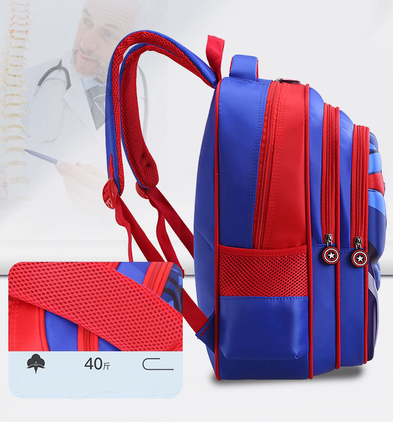 3D Cartoon school bag