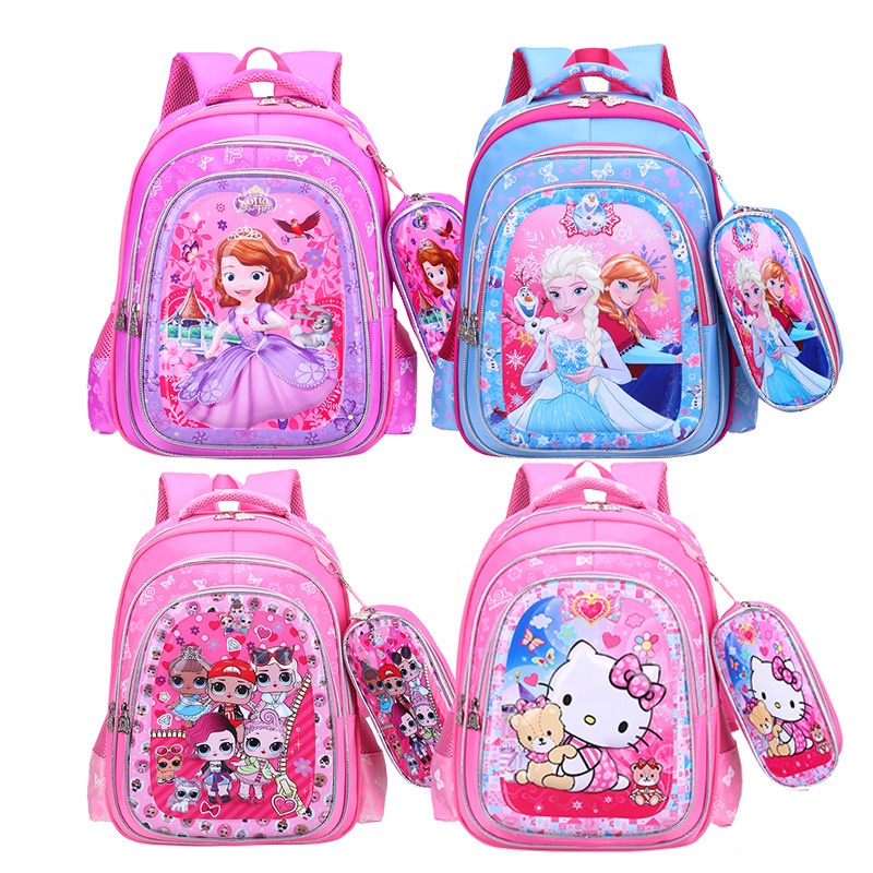 3D School Bag set