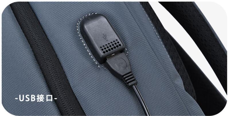 Sac &agrave; dos sur ordinateur multifonctionnel avec port de charge USB
