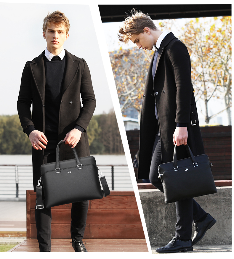 Comment acheter une mallette Men Business Handbag Handsbag.