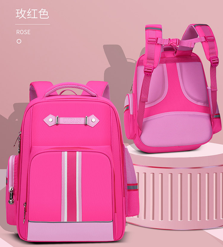 Pink Enfants Bag Scolaire Scolaire pour l'&eacute;cole primaire