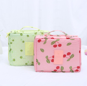 Organisateur de sac de rangement cosmétique de voyage portable pour filles