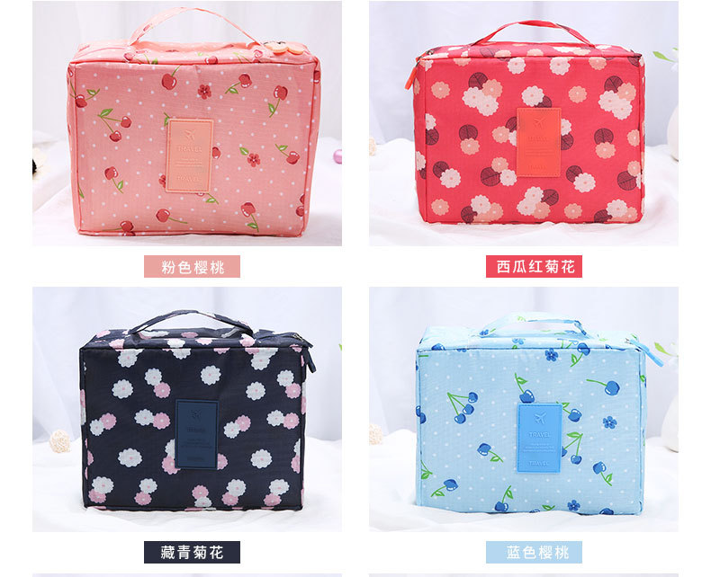 Spectacle de couleur des femmes Sac de rangement cosm&eacute;tique