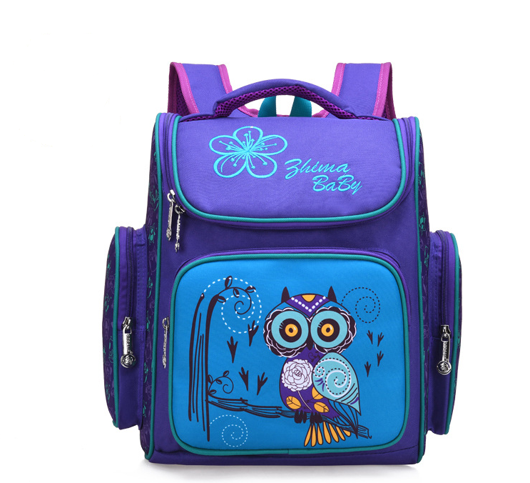 Bag d'&eacute;cole de haute qualit&eacute; pourpre pour Kidergarden Kids