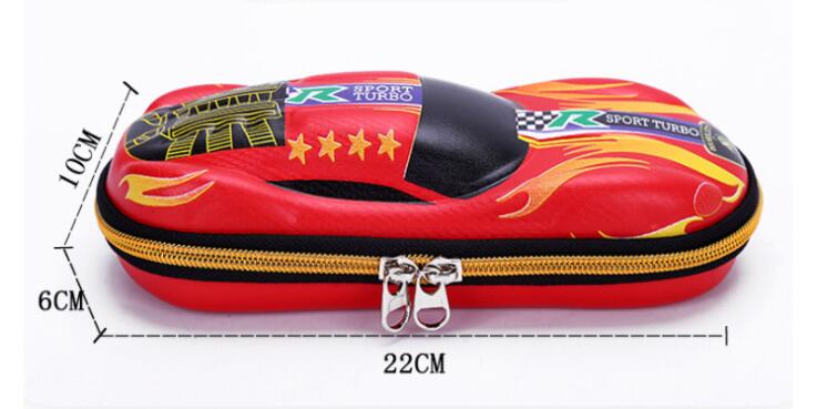 Taille de la bo&icirc;te &agrave; crayons Eva 3D