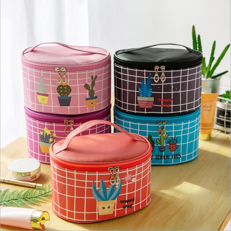 Sac de maquillage PU pour les filles