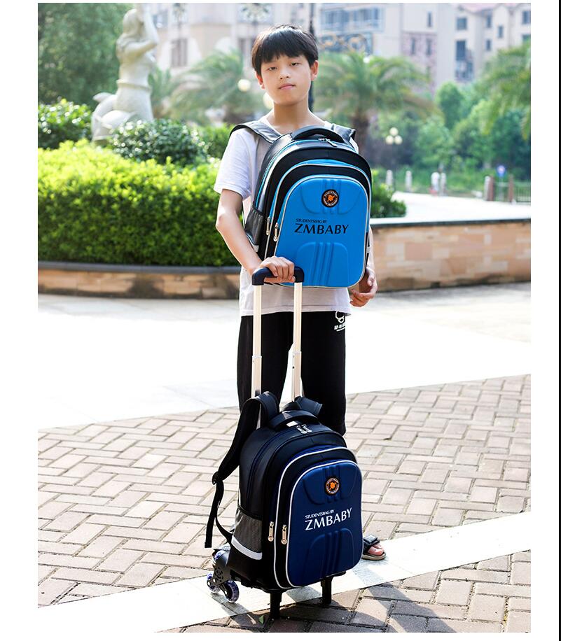 Mod&egrave;le Show of Study Wheeled School Sac