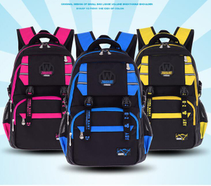 Sac d'école de sac à dos extérieur léger et élégant pour le collège