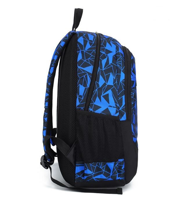 Vue lat&eacute;rale de 3 pcs Sac &agrave; dos Ensemble