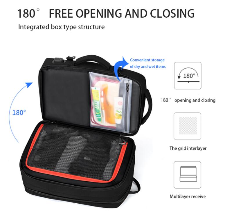 Ouverture de sacs &agrave; dos pour ordinateur portable pour hommes