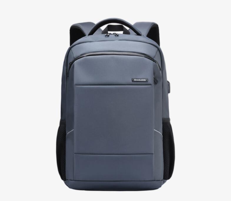 sac &agrave; dos d'ordinateur gris