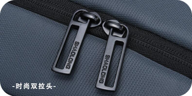 T&ecirc;te de sac &agrave; fermeture &agrave; glissi&egrave;re double multifonctionnelle