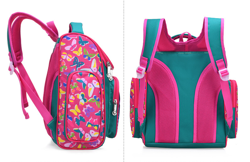 Couleur rose de sac de livres scolaires de haute qualit&eacute; pour Kidergarden Kids