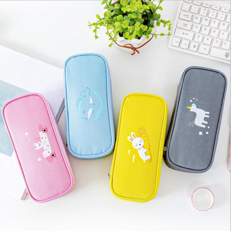 &Eacute;tui de crayon de papeterie d'&eacute;tudiant OEM pour