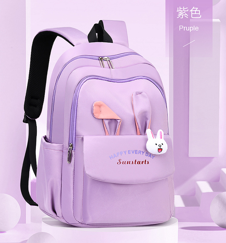 Purple Fashion Girls Casual Sac &agrave; dos Sac &agrave; dos pour coll&egrave;ge