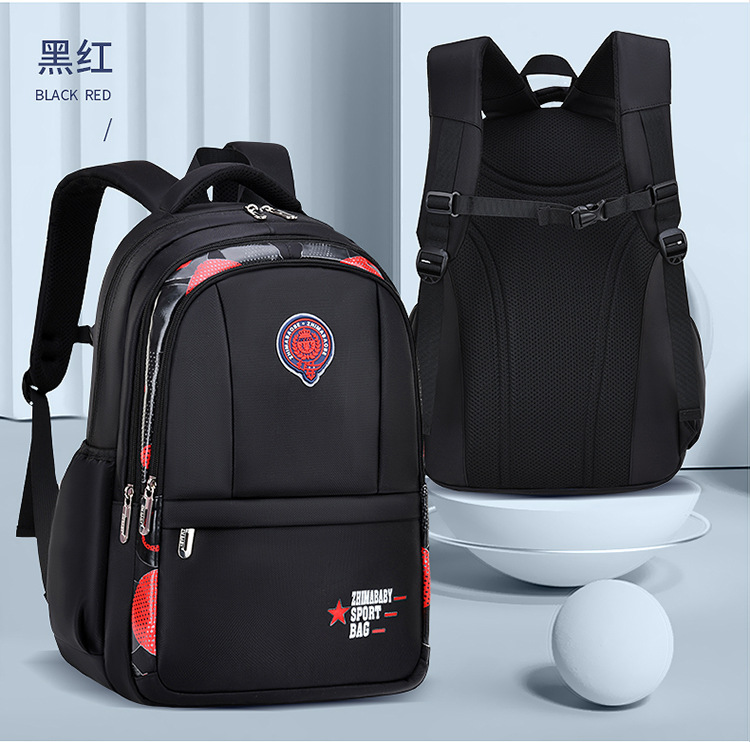 Sac &agrave; dos de sac &agrave; dos pour les gar&ccedil;ons noirs de grande capacit&eacute; pour les gar&ccedil;ons