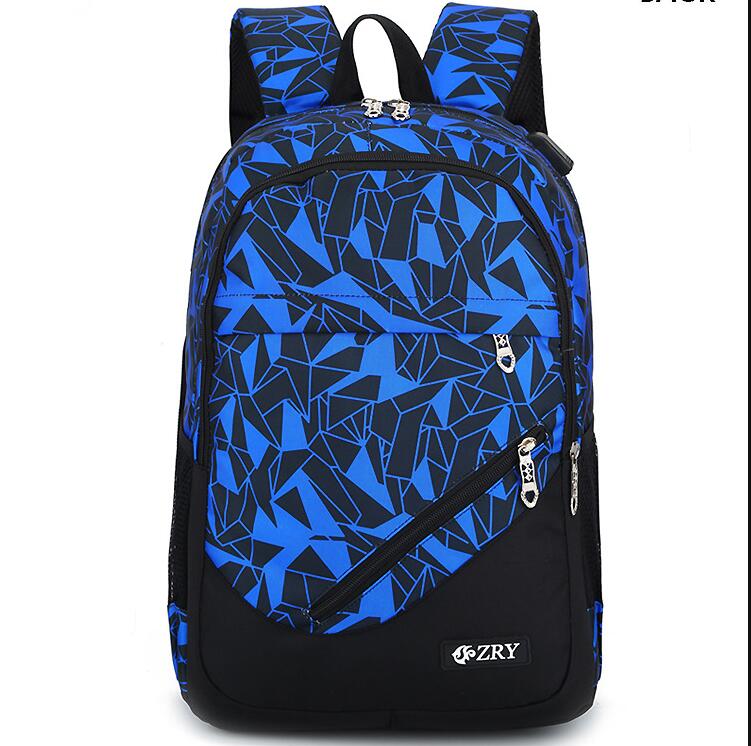 Vue de face de 3 pcs Sac &agrave; dos Ensemble