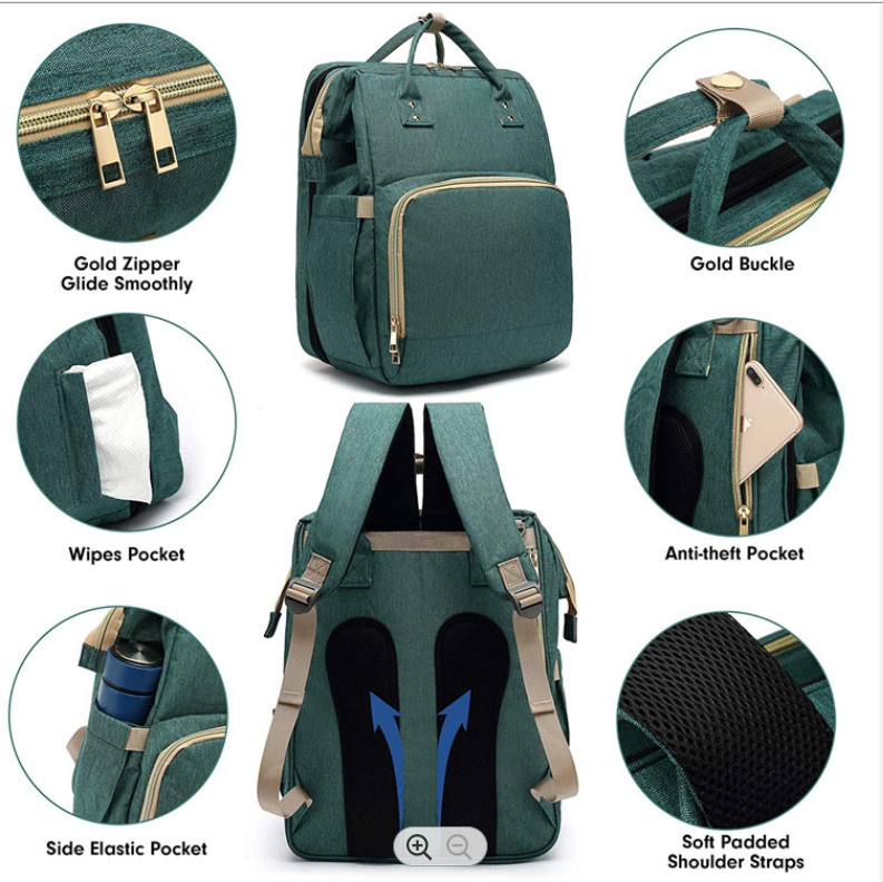 D&eacute;tails de Baby Diaper Sac