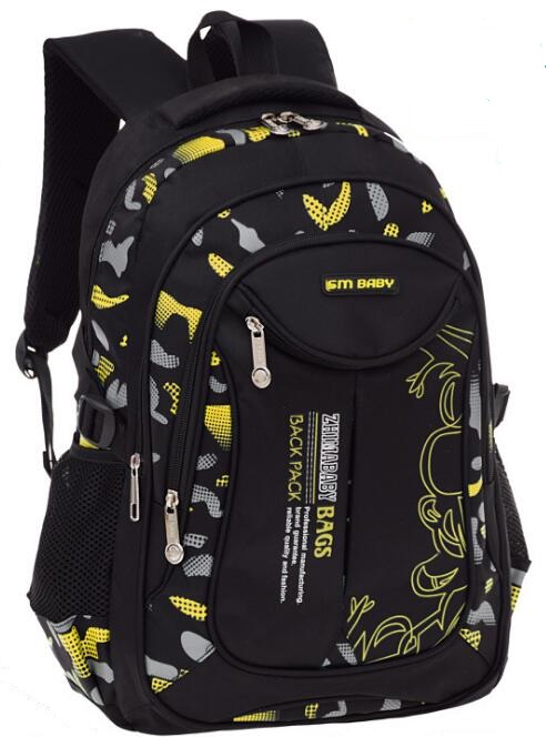 Commerce de gros Teens School Sac à dos étudiant Cartable pour l'école secondaire