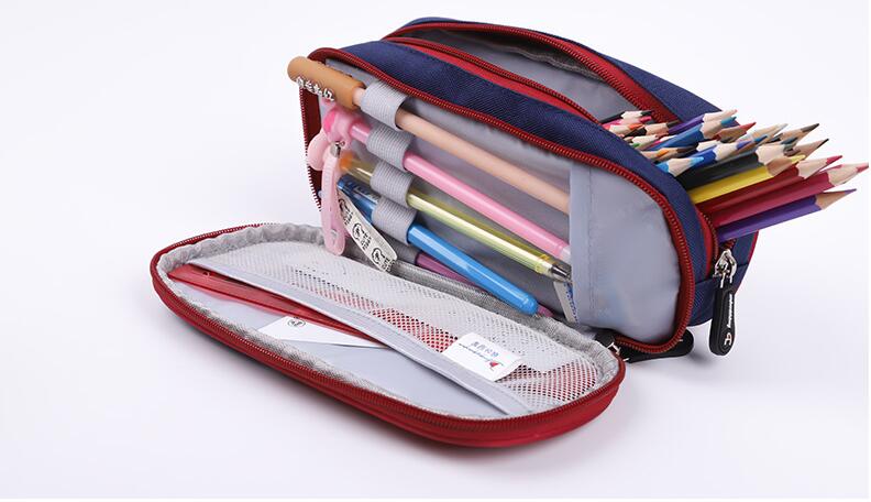 Sac à crayons pour organisateur de papeterie pour étudiants à la mode