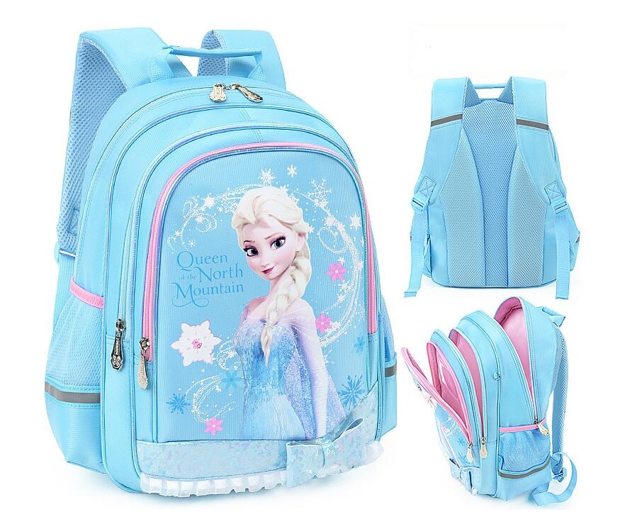 Sac Sky Blue Disney Sac &agrave; dos d'&eacute;cole gel&eacute;e pour les filles