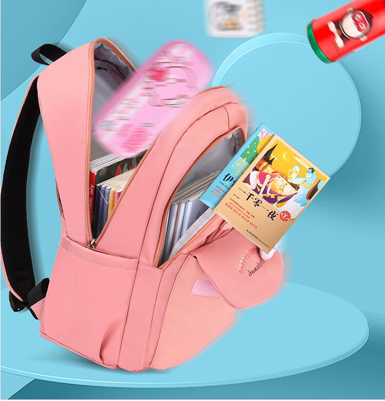 Poche de la mode Girls Casual Sac &agrave; dos Sac d'&eacute;cole pour le coll&egrave;ge