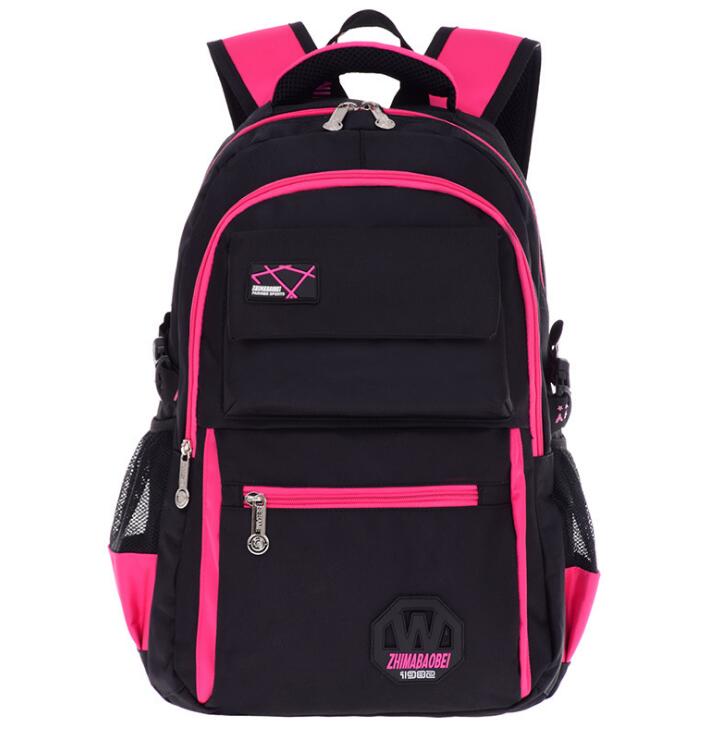 Sac à dos de sac d'école d'adolescent en gros d'usine pour l'école secondaire