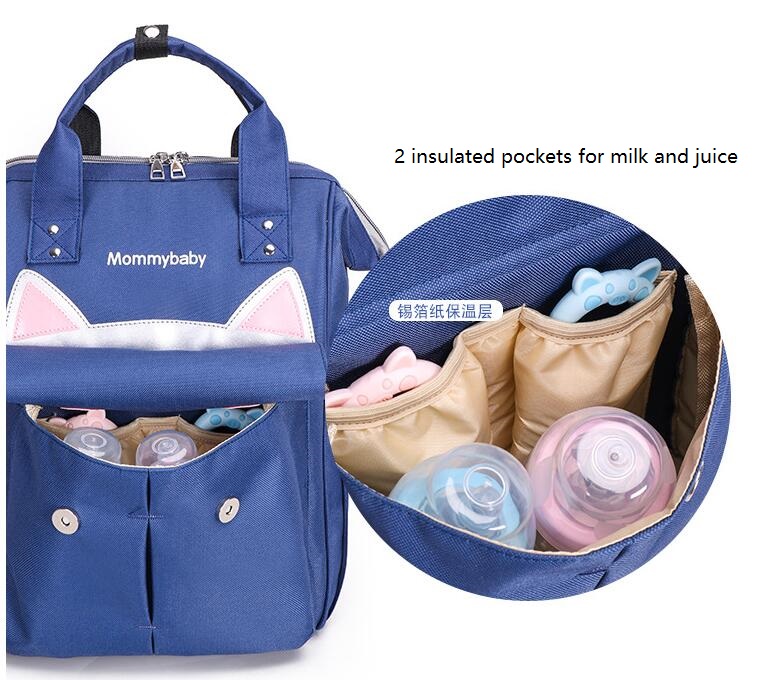 Maman b&eacute;b&eacute; sac avec poche isol&eacute;e
