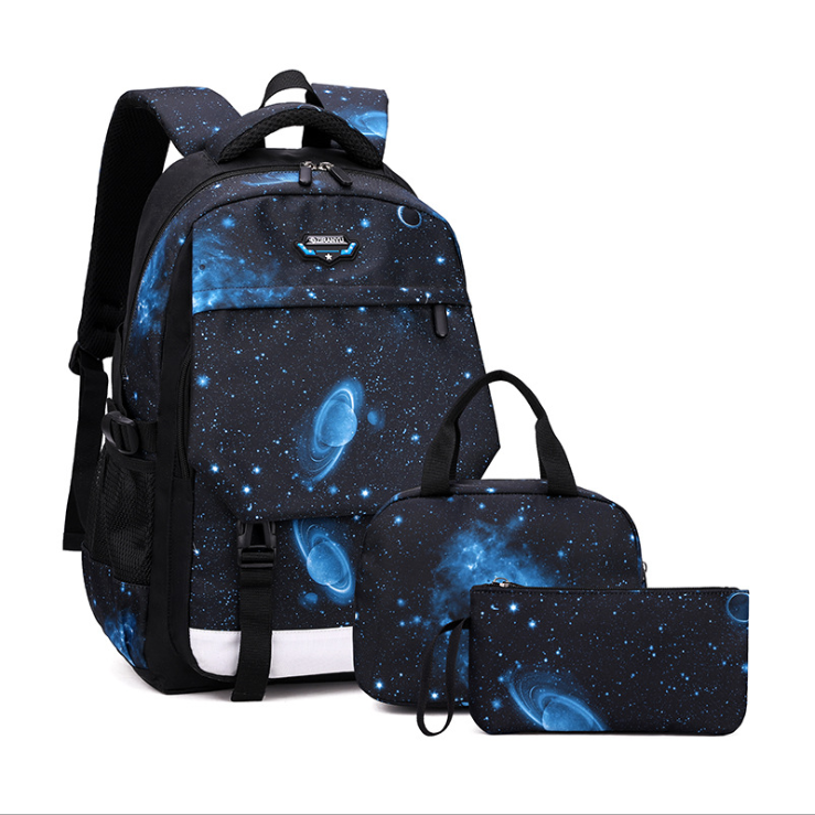 3 en 1 ensemble de sac à dos élégant pour enfants pour le collège