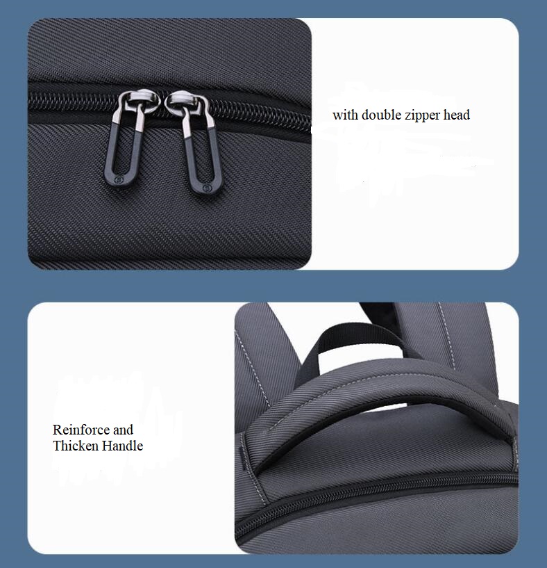 D&eacute;tails de Sac d'ordinateur portable antibrift