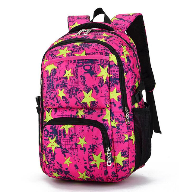 Sac à dos d'école léger en plein air pour le collège