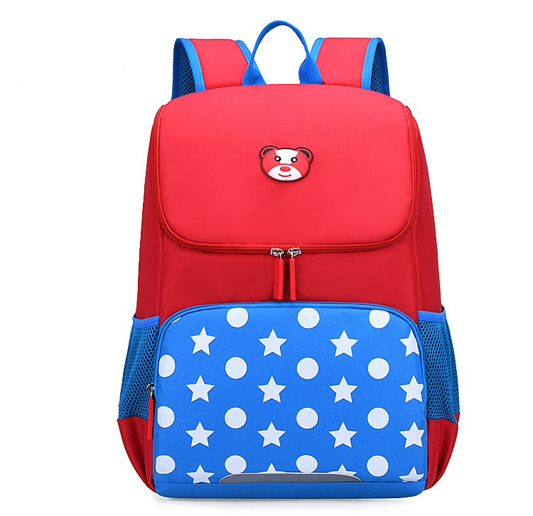 Couleur rouge du sac de livre &eacute;tudiant