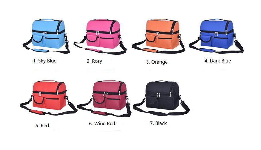 Couleurs de sac &agrave; lunch thermique